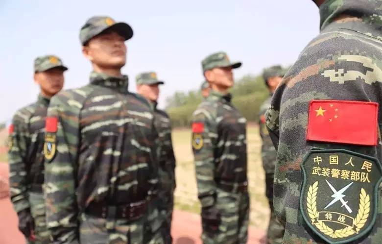 中国武警各部队统一全新式标志,服饰